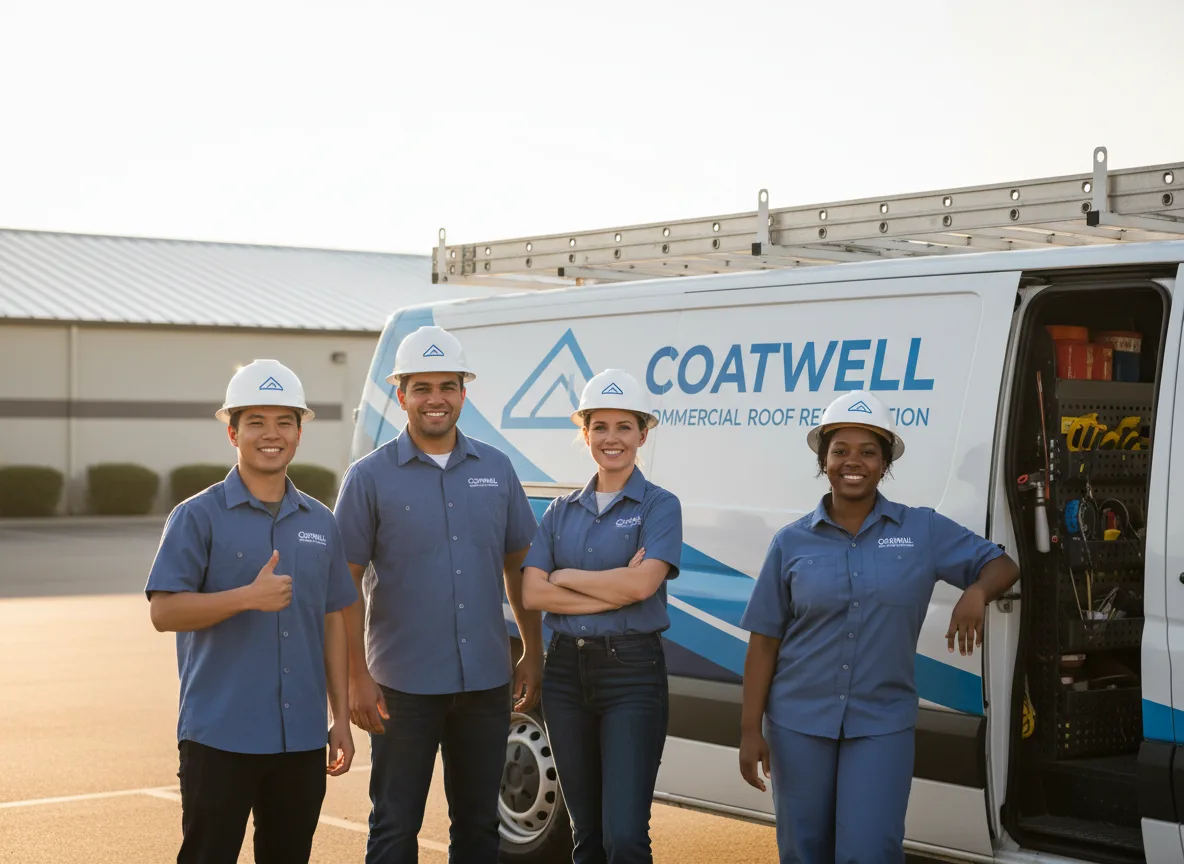Commercial roof coating company in Courtland, CA
